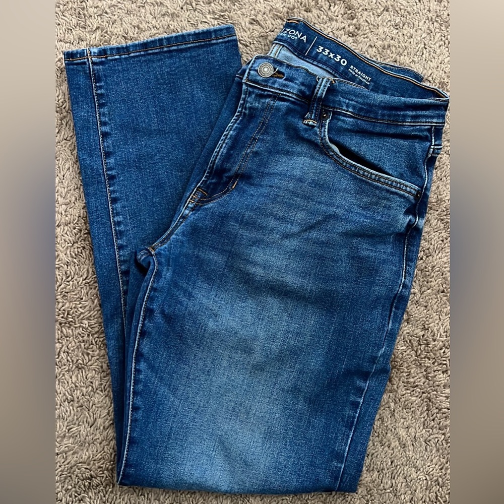Mens 33x30 Arizona Denim Jeans